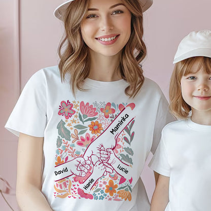 Tričko - pro babičku Spojeni láskou až 8 děti