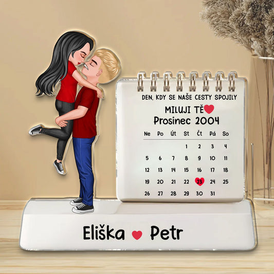 Akrylový plak - Den, kdy se naše cesty spojily