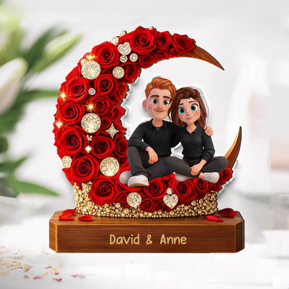 Akrylový plak - Miluji Tě 2