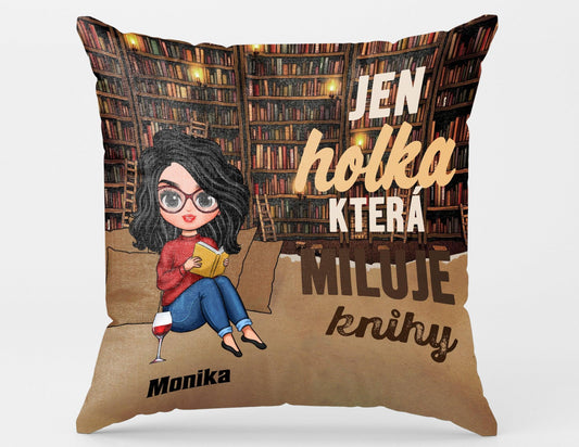Polštář - Jen holka, která miluje knihy - Climo.cz