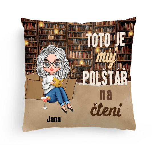 Polštář - Jen holka, která miluje knihy - Climo.cz