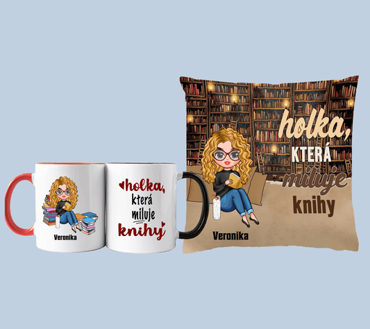 Sada - Holka, která miluje knihy 2 - Climo.cz