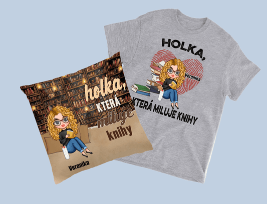 Sada - Holka, která miluje knihy 5 - Climo.cz