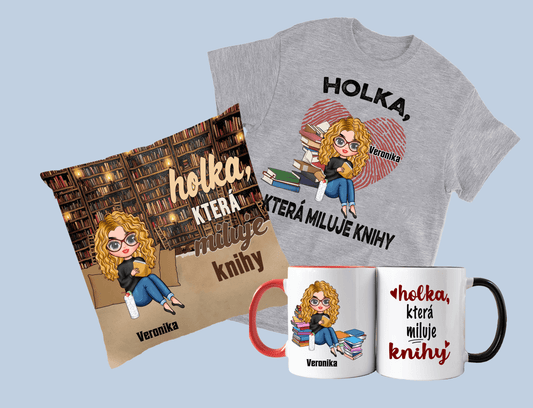 Sada - Holka, která miluje knihy 7 - Climo.cz