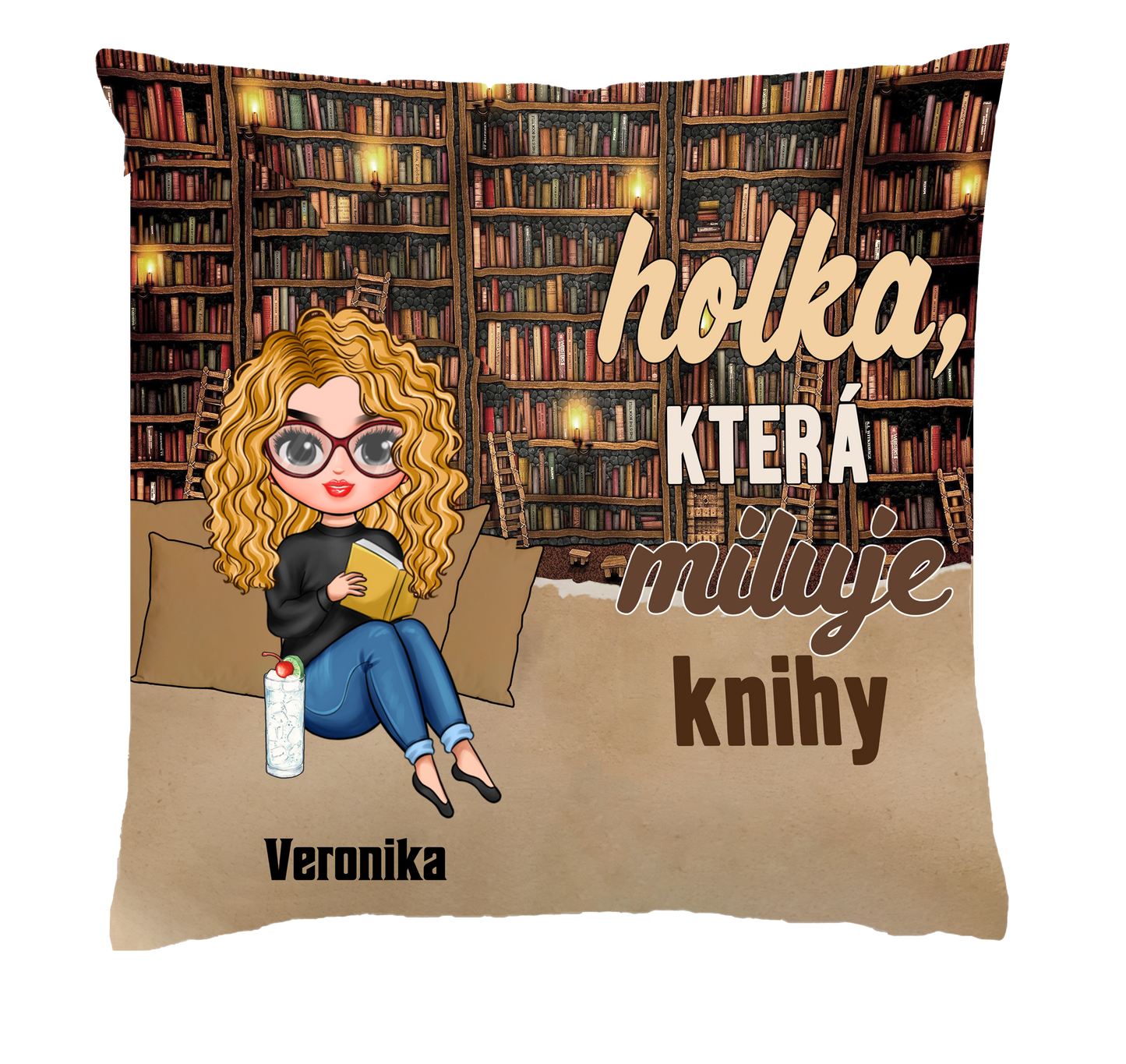 Sada -  Holka, která miluje knihy 10