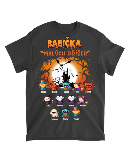 Tričko - Babička malých příšer 3 - až 15 dětí - Climo.cz
