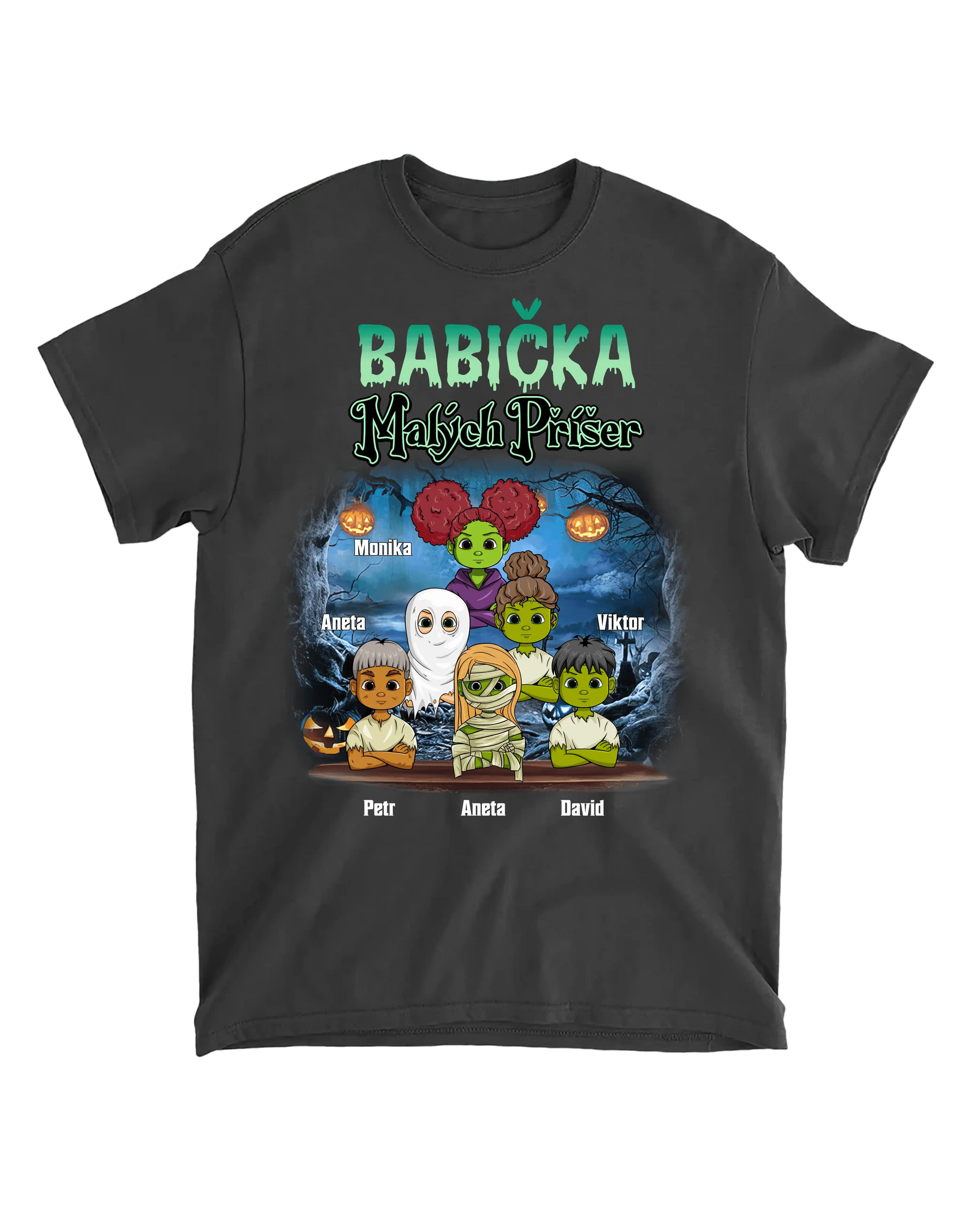 Tričko - Babička malých příšer 4 - až 6 dětí - Climo.cz