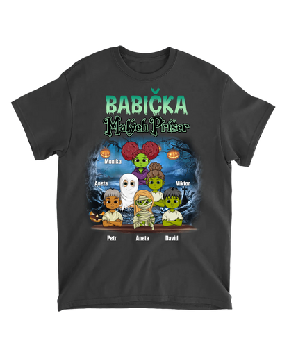 Tričko - Babička malých příšer 4 - až 6 dětí - Climo.cz