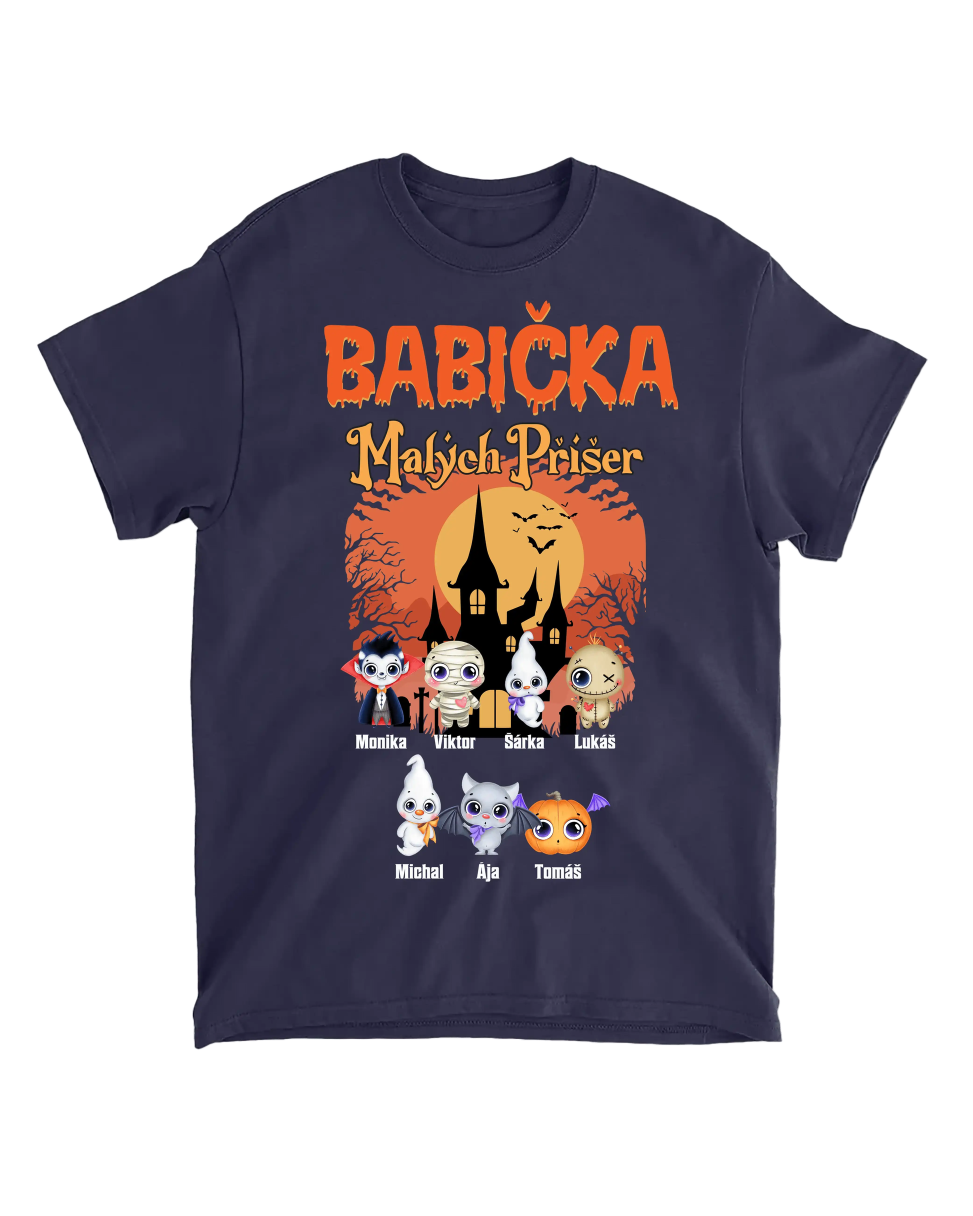 Tričko - Babička malých příšer 5 - až 10 dětí - Climo.cz