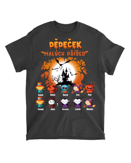 Tričko - Dědeček malých příšer - až 15 dětí - Climo.cz