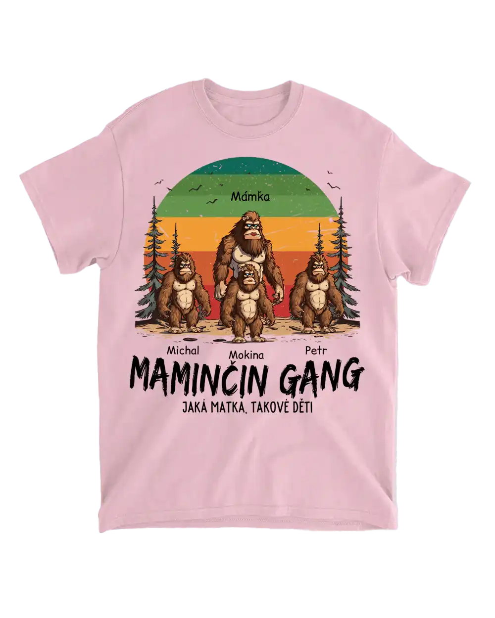 Tričko - Maminčin gang, jaká matka, takové děti - až 11 dětí - Climo.cz