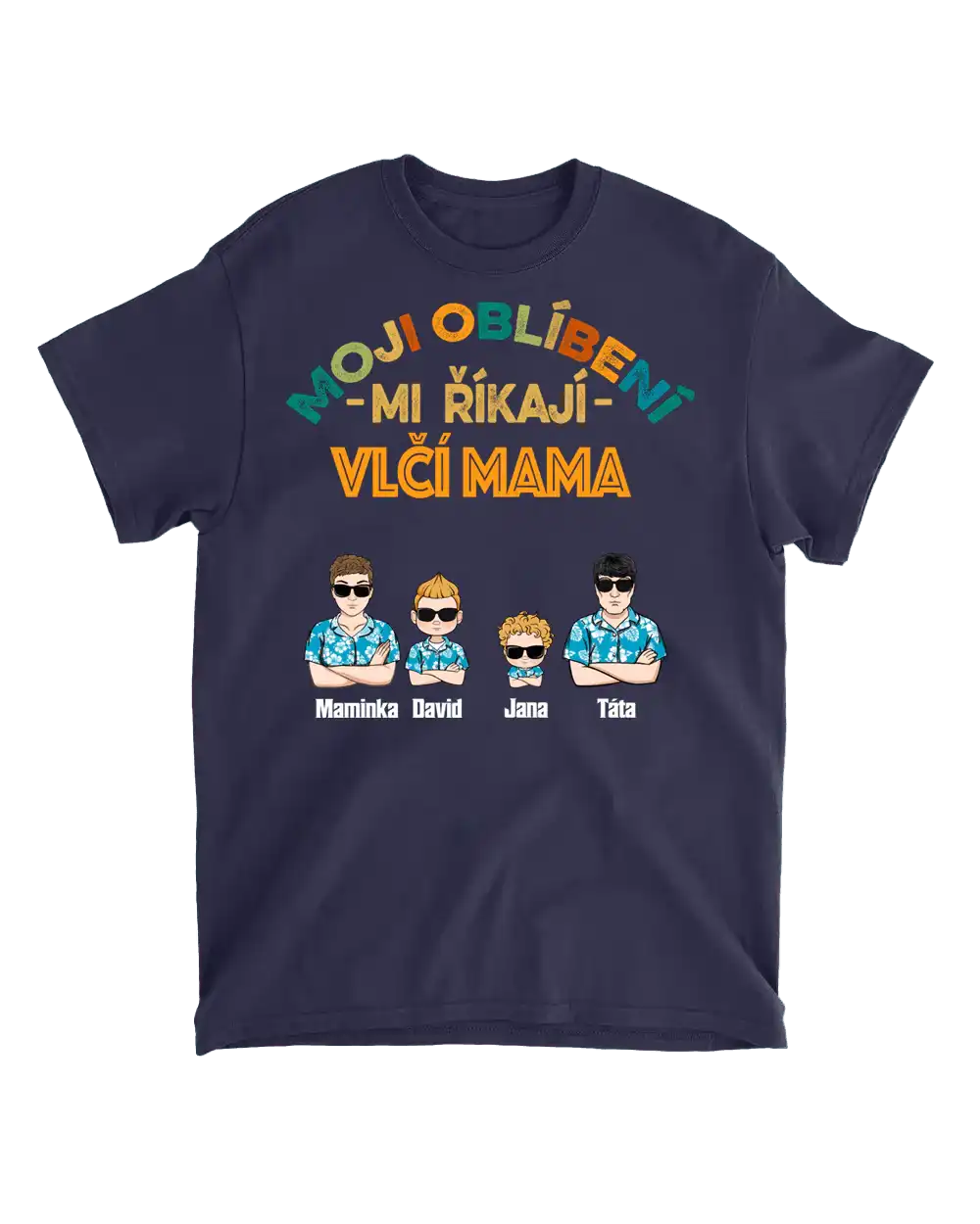 Tričko - Moji oblíbení mi říkají - Až 12 lidí - Climo.cz