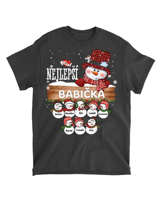 Tričko - Nejlepší babička 2 - Až 10 dětí - Climo.cz