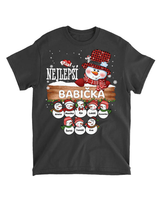 Tričko - Nejlepší babička 2 - Až 10 dětí - Climo.cz