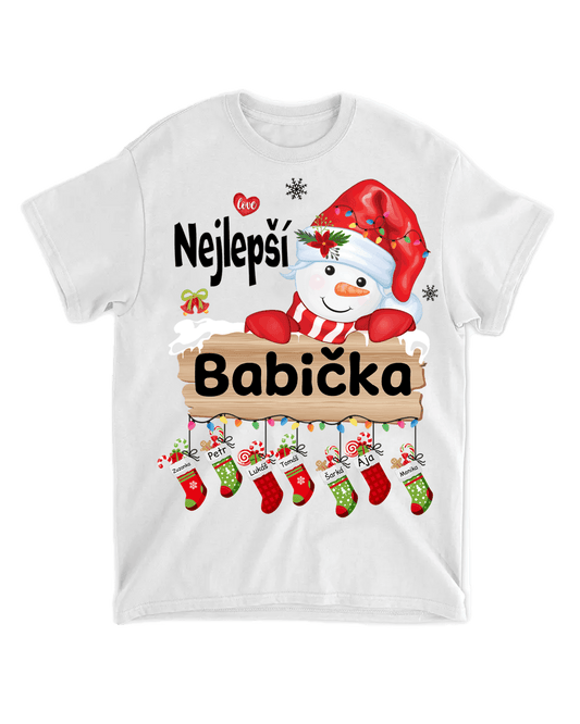Tričko - Nejlepší babička 3 - až 10 dětí - Climo.cz