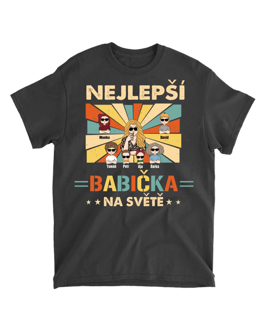 Tričko - Nejlepší Babička na světě 2 - až 7 dětí - Climo.cz