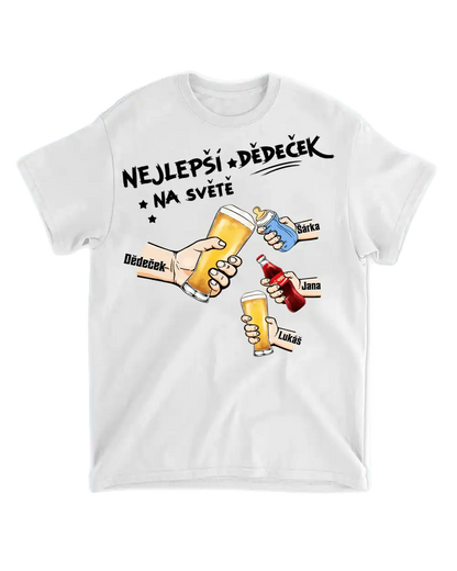 Tričko - Nejlepší táta na světě 4 - až 5 dětí - Climo.cz