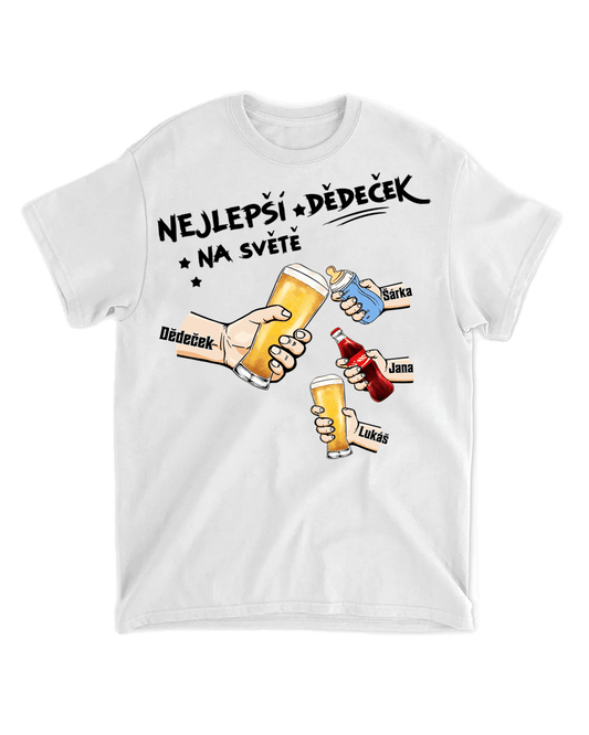 Tričko - Nejlepší táta na světě 4 - až 5 dětí - Climo.cz