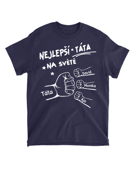 Tričko - Nejlepší táta na světě 7 - až 6 dětí - Climo.cz