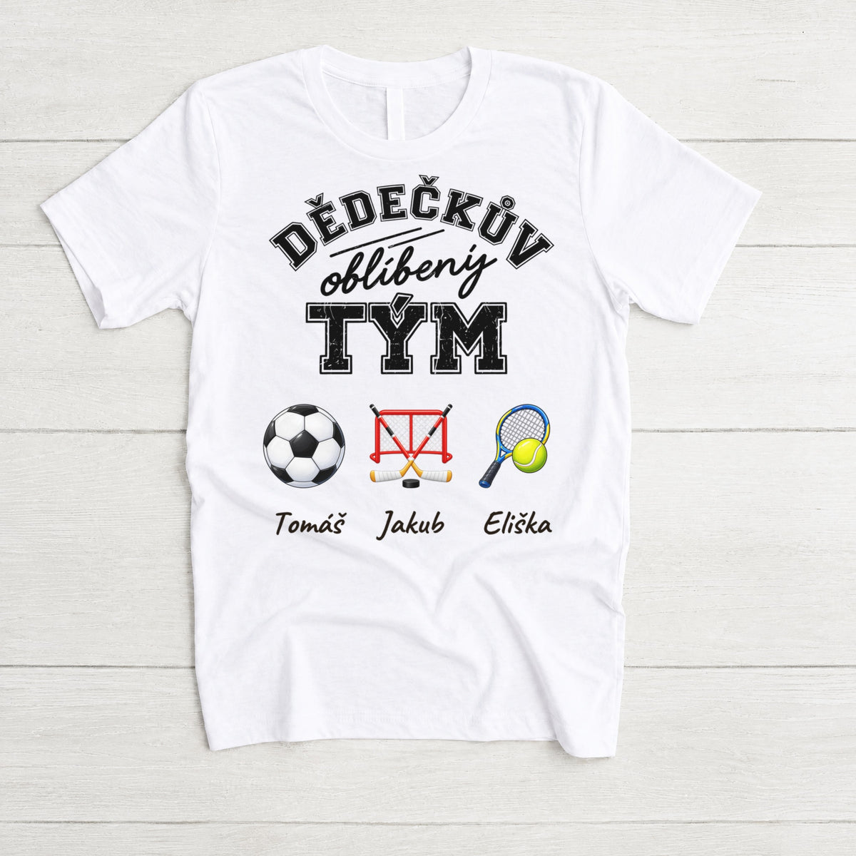 Tričko - Oblíbený tým - sporty a jména - Climo.cz