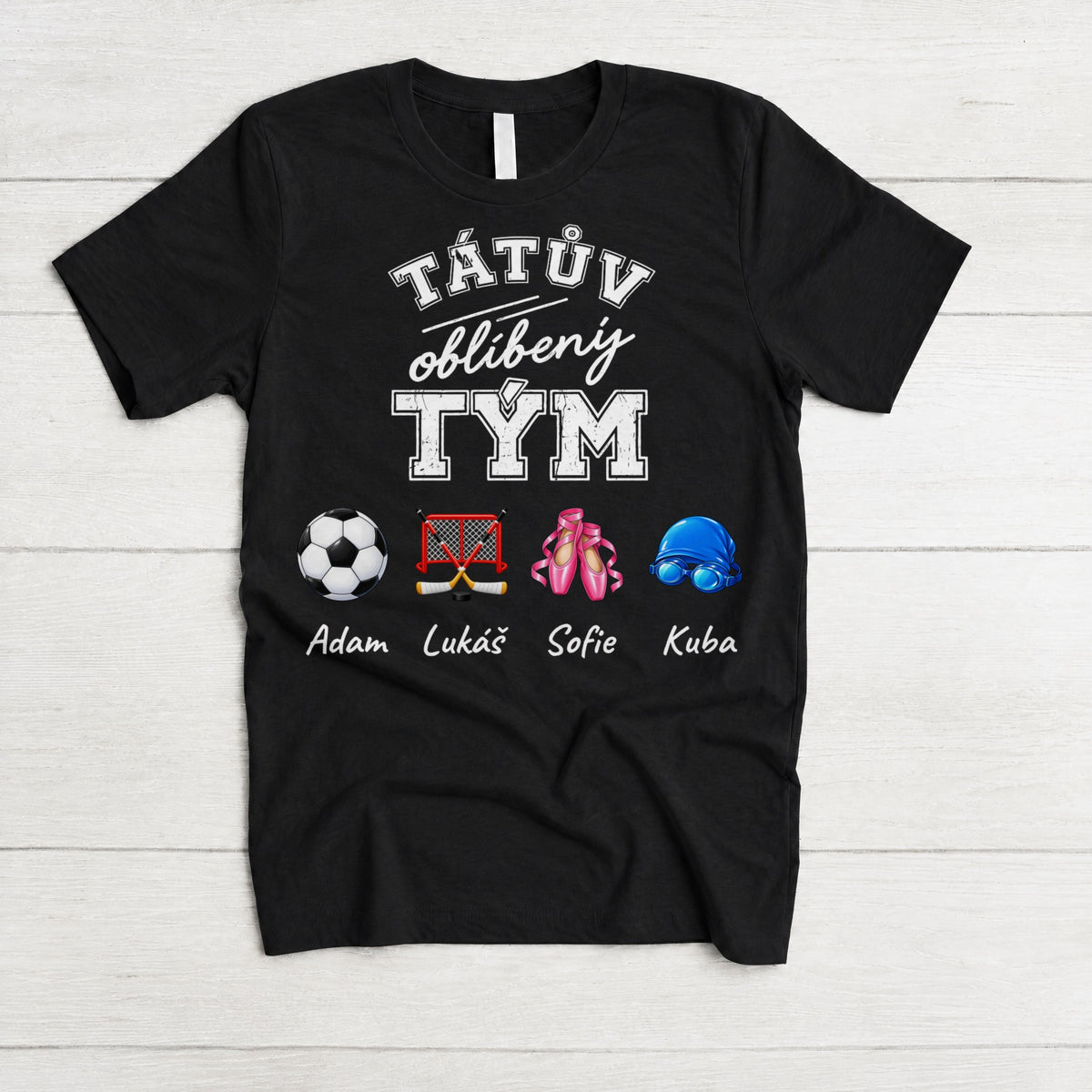 Tričko - Oblíbený tým - sporty a jména - Climo.cz