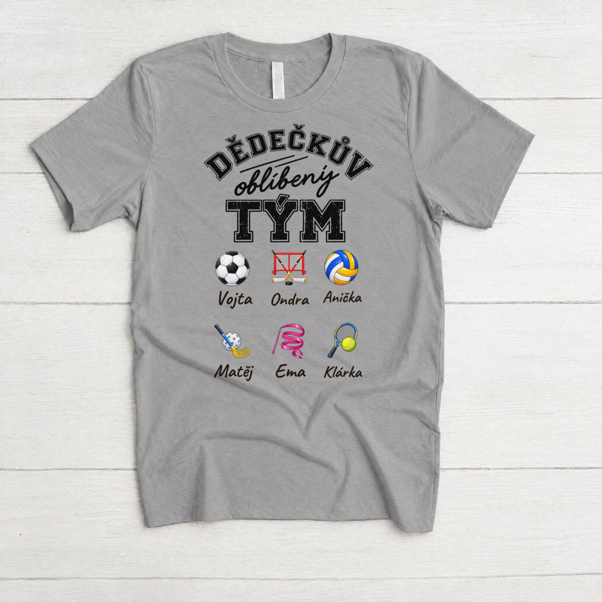 Tričko - Oblíbený tým - sporty a jména - Climo.cz