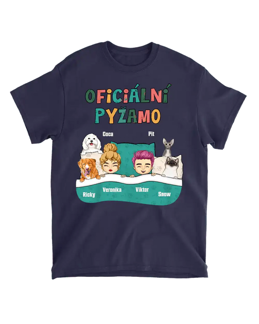 Tričko - Oficiální pyžamo 2 - až 4 mazlíčků - Climo.cz