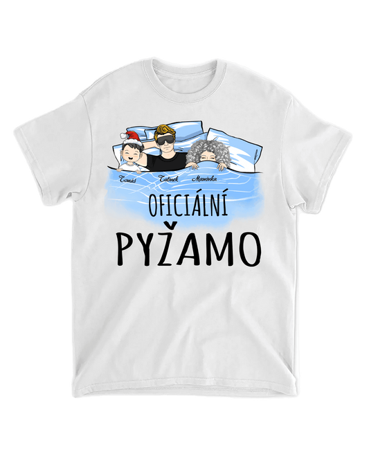 Tričko - Oficiální pyžamo 6 - Až 4 dětí - Climo.cz