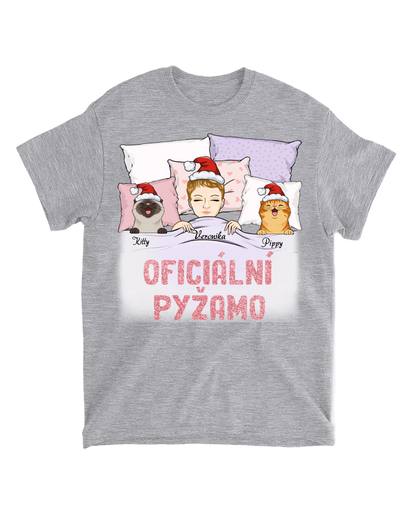 Tričko - Oficiální pyžamo 8 - až 5 mazlíčků - Climo.cz