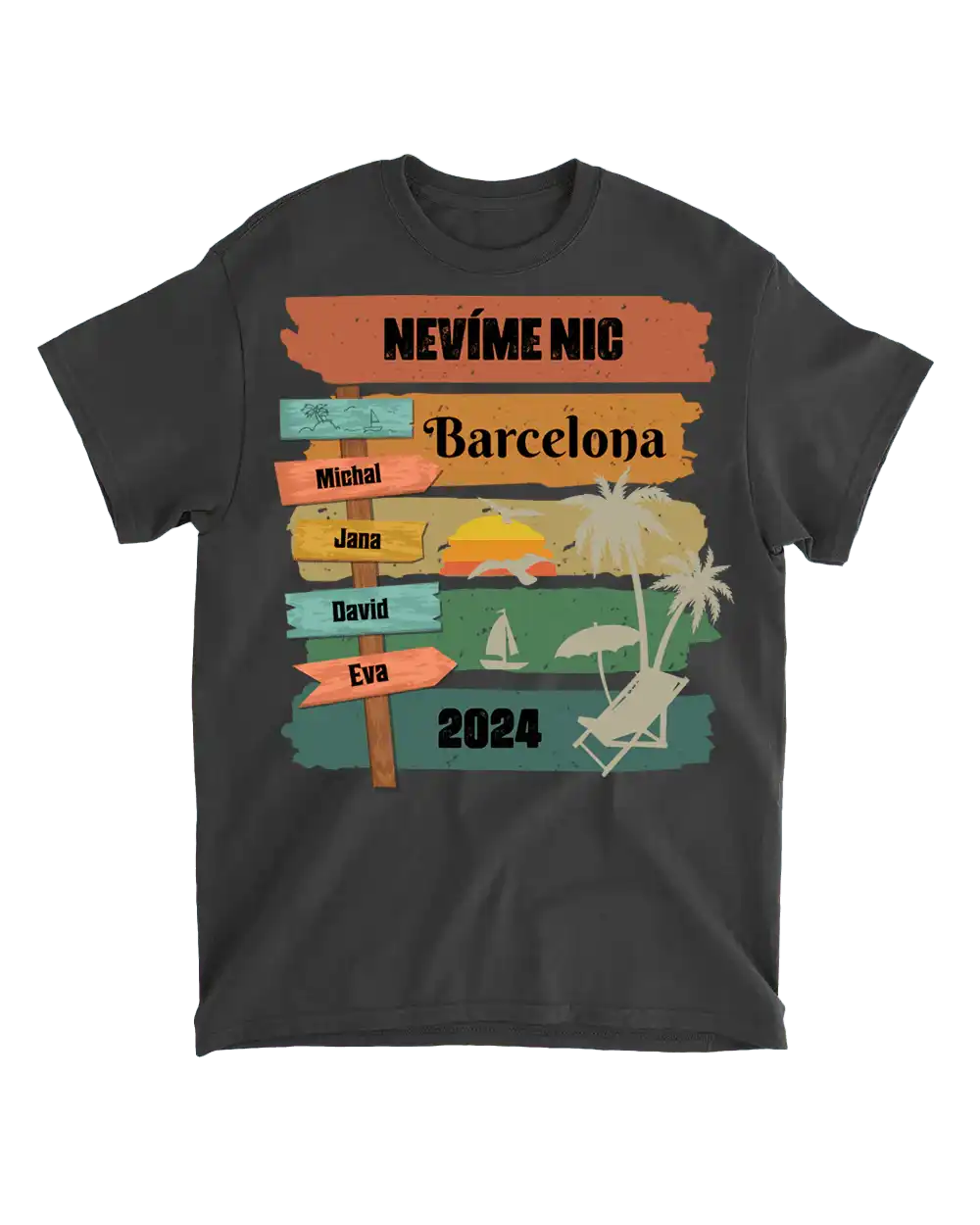Tričko - Skupinová dovolená - až 6 lidí - Climo.cz