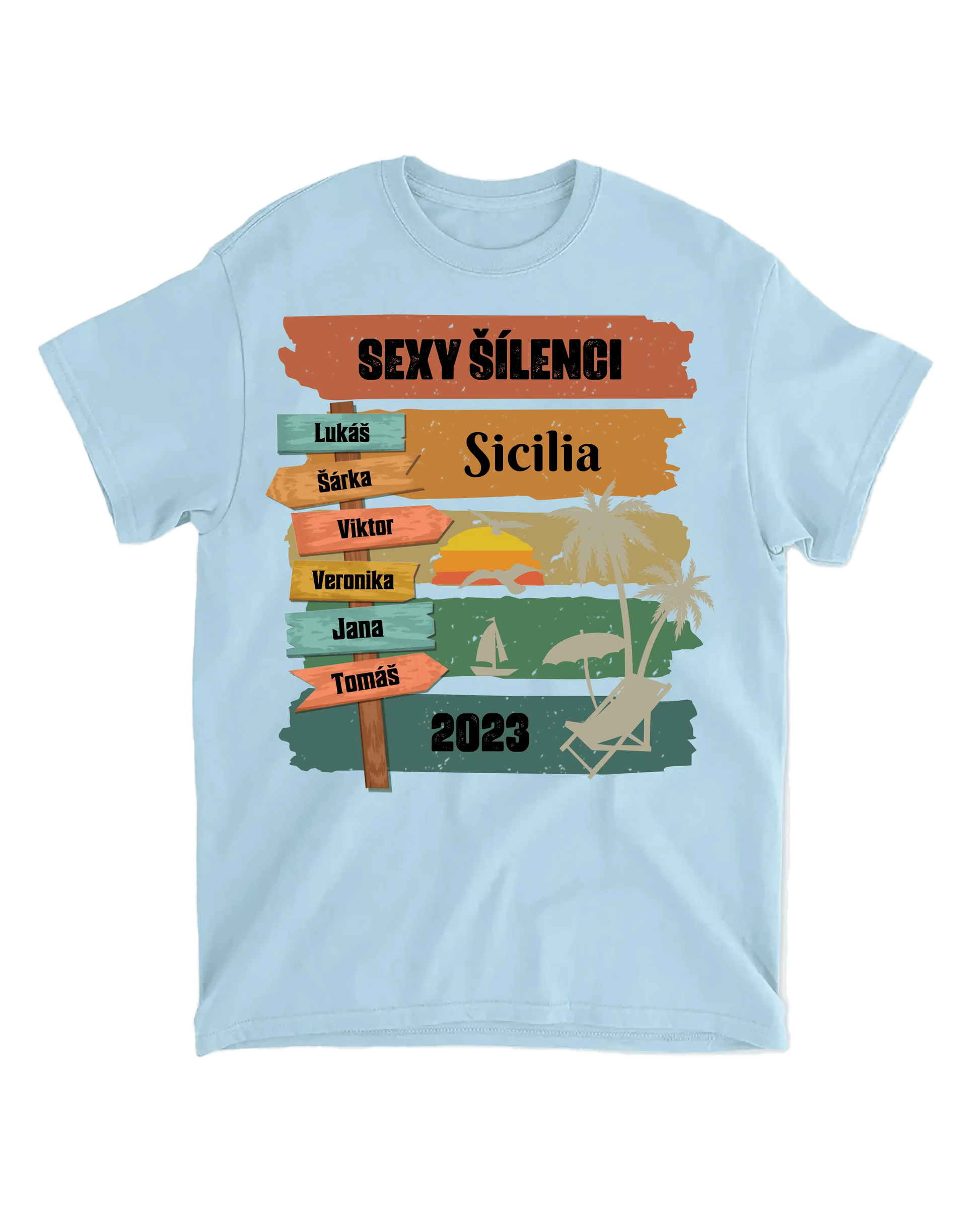 Tričko - Skupinová dovolená - až 6 lidí - Climo.cz