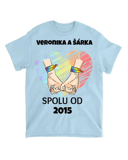 Tričko - Spolu od 2020 - LGBTQ+ - Climo.cz