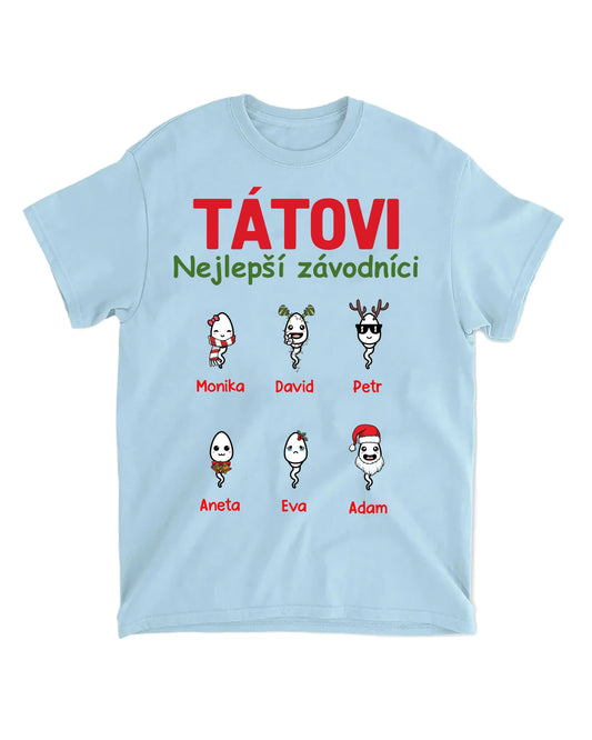 Tričko - Tátovi nejlepší závodníci - Až 6 dětí - Climo.cz