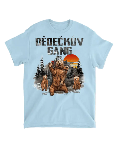 Tričko - Tátův gang - až 8 dětí - Climo.cz