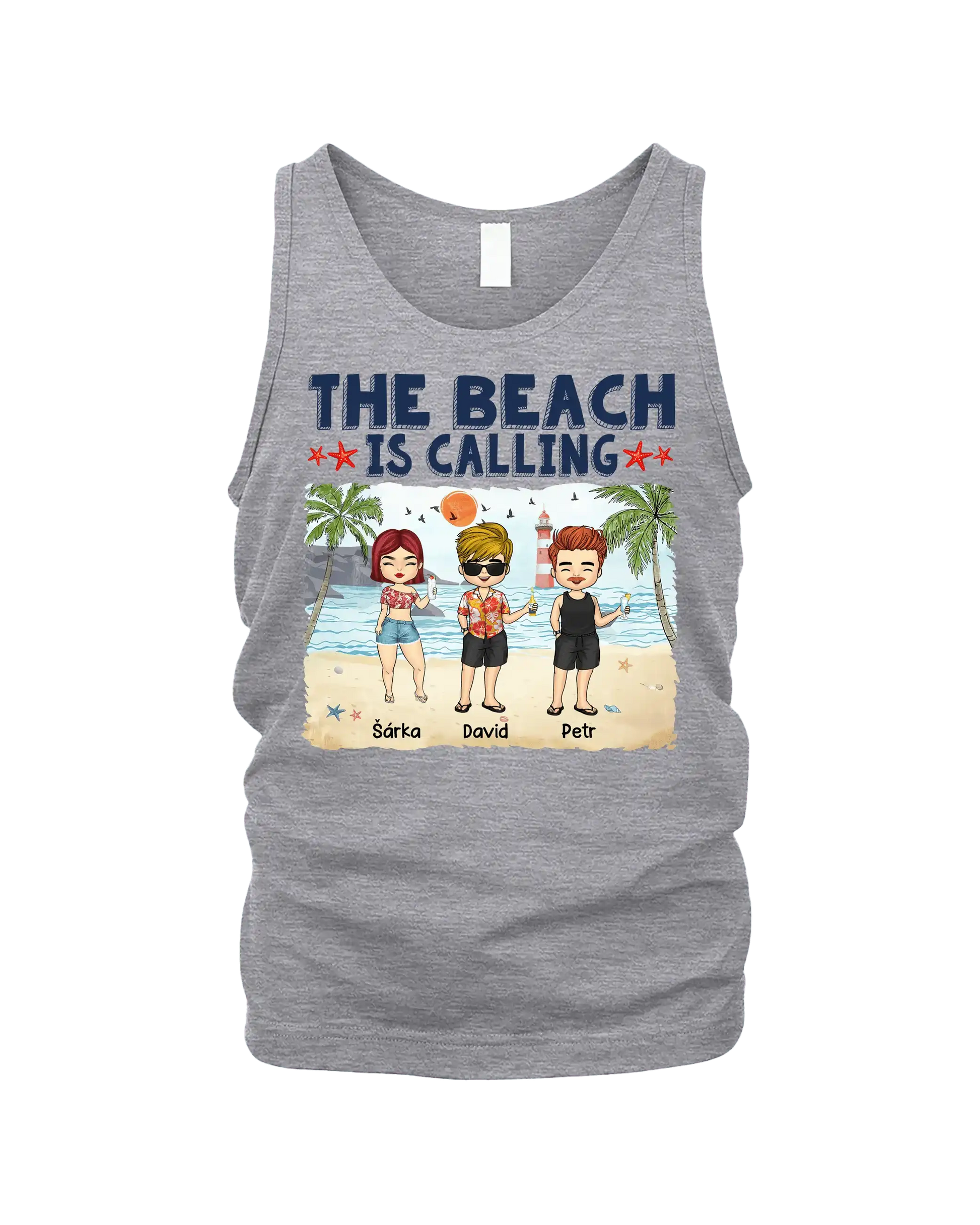 Tričko - The beach is calling - Až 4 lidé - Climo.cz