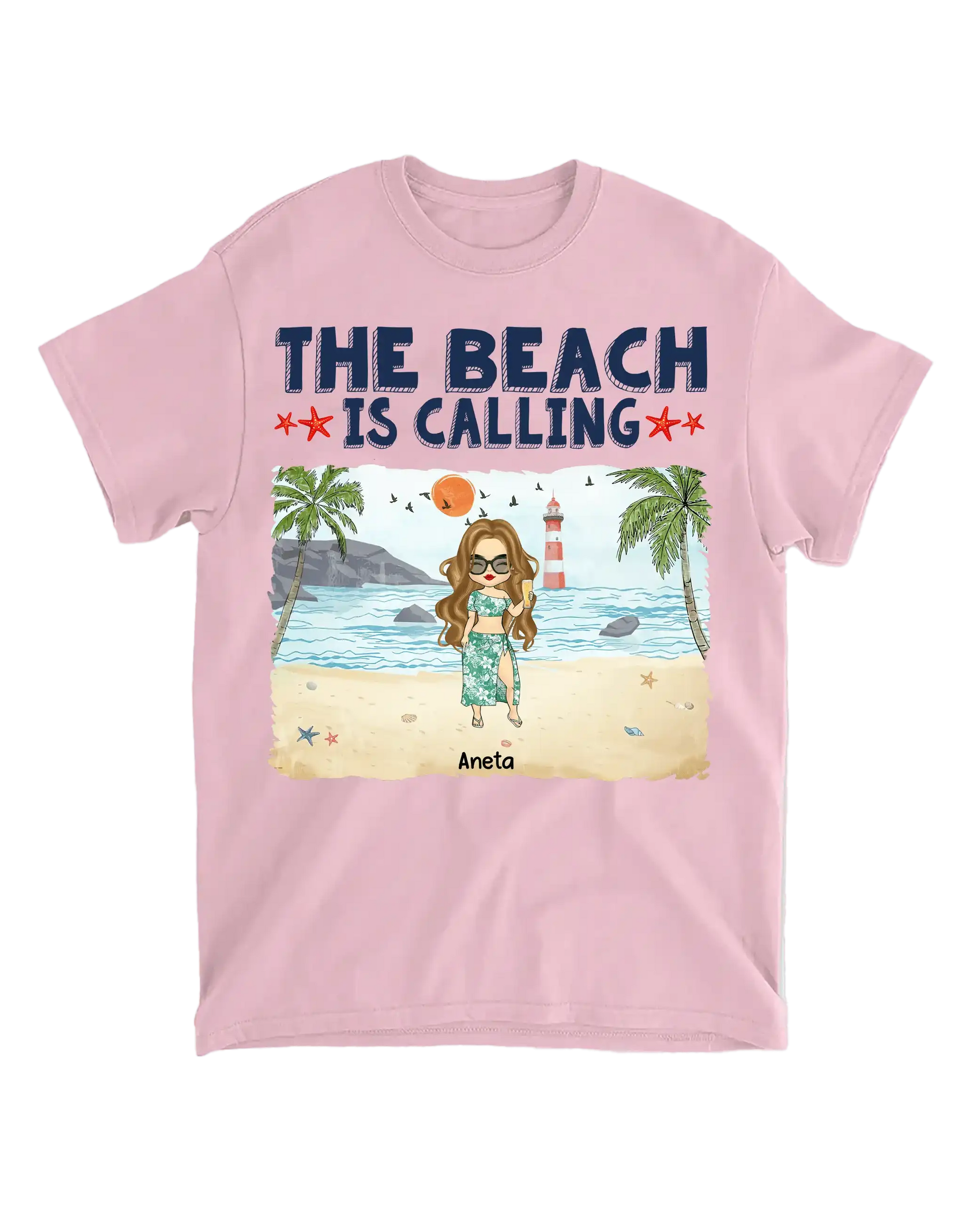 Tričko - The beach is calling - Až 4 lidé - Climo.cz