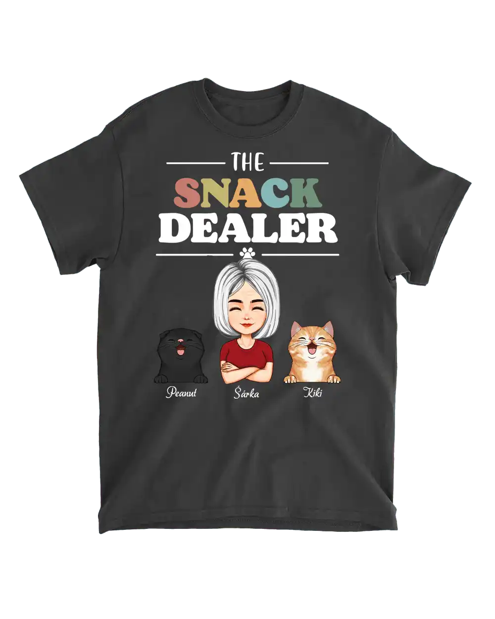 Tričko - The Snack Dealer - až 4 mazlíčci - Climo.cz
