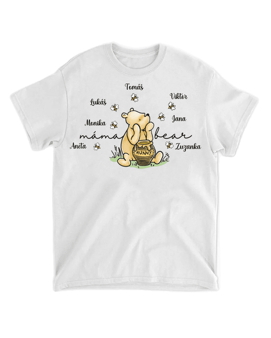 Tričko - They Call Me Máma Bear - až 10 dětí - Climo.cz