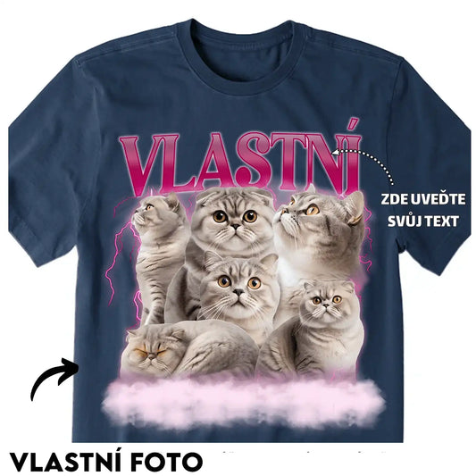 Tričko - Vlastní foto vibe (pro domácí mazlíčky) - Climo.cz