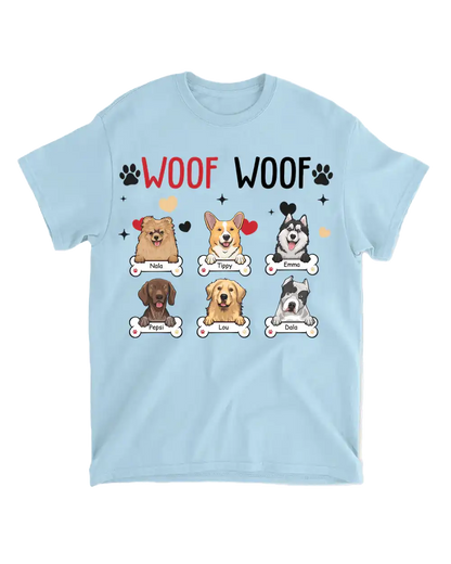 Tričko - Woof woof - až 6 psi - Climo.cz