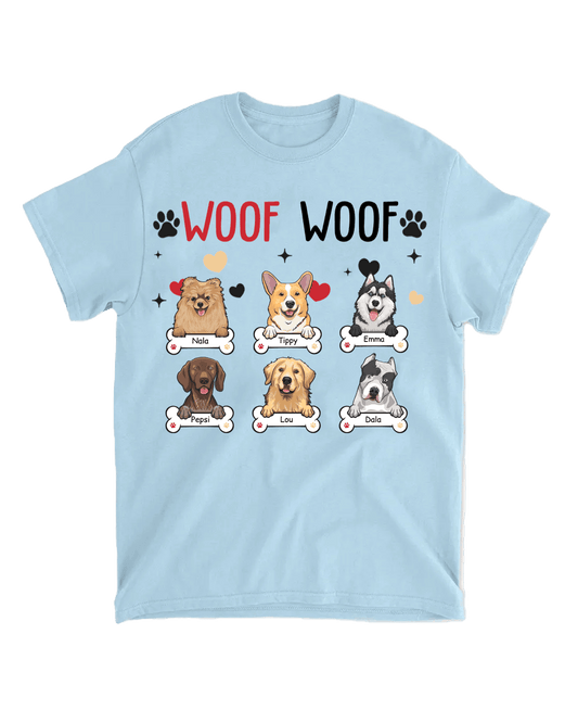 Tričko - Woof woof - až 6 psi - Climo.cz