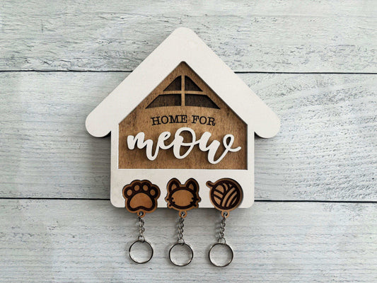 Věšáky na klíče - Home for meow - Climo.cz