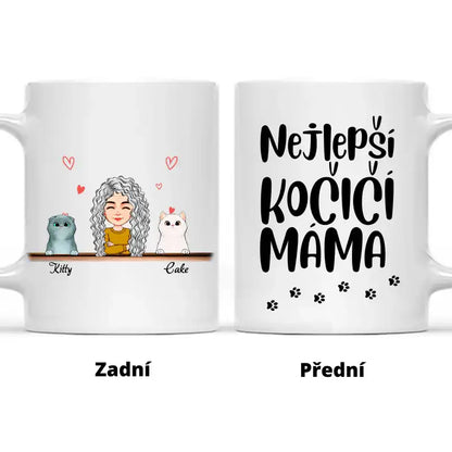 Hrnek - Kočičí máma 2. verze - Climo.cz