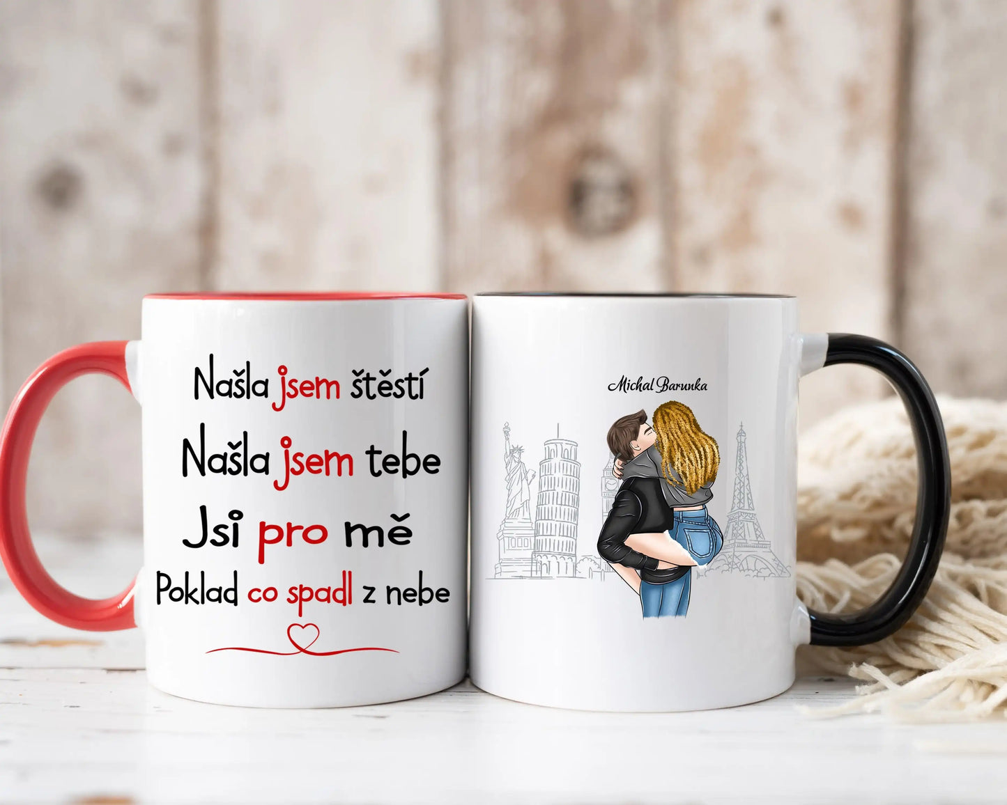 Hrnek - Líbající se pár 3. verze - Climo.cz