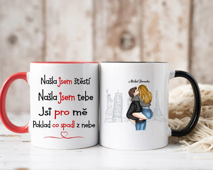 Hrnek - Líbající se pár 3. verze - Climo.cz