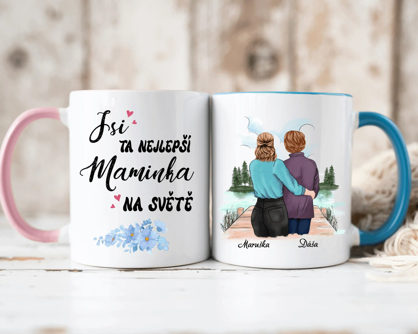 Hrnek - Matka a Dcera- Jsi ta nejlepší maminka na světě - Climo.cz