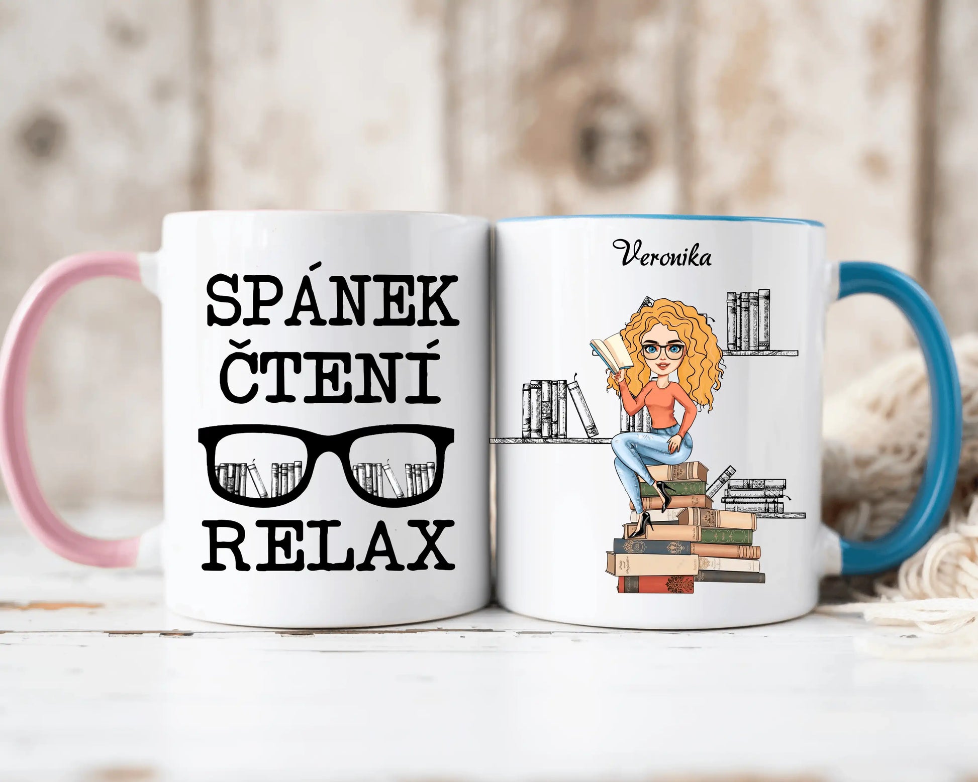 Hrnek - Miluji čtení 3. verze - Climo.cz