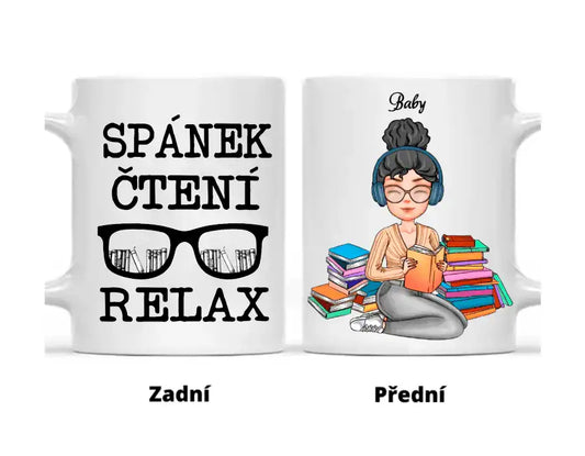 Hrnek - Miluji čtení 5. verze - Climo.cz