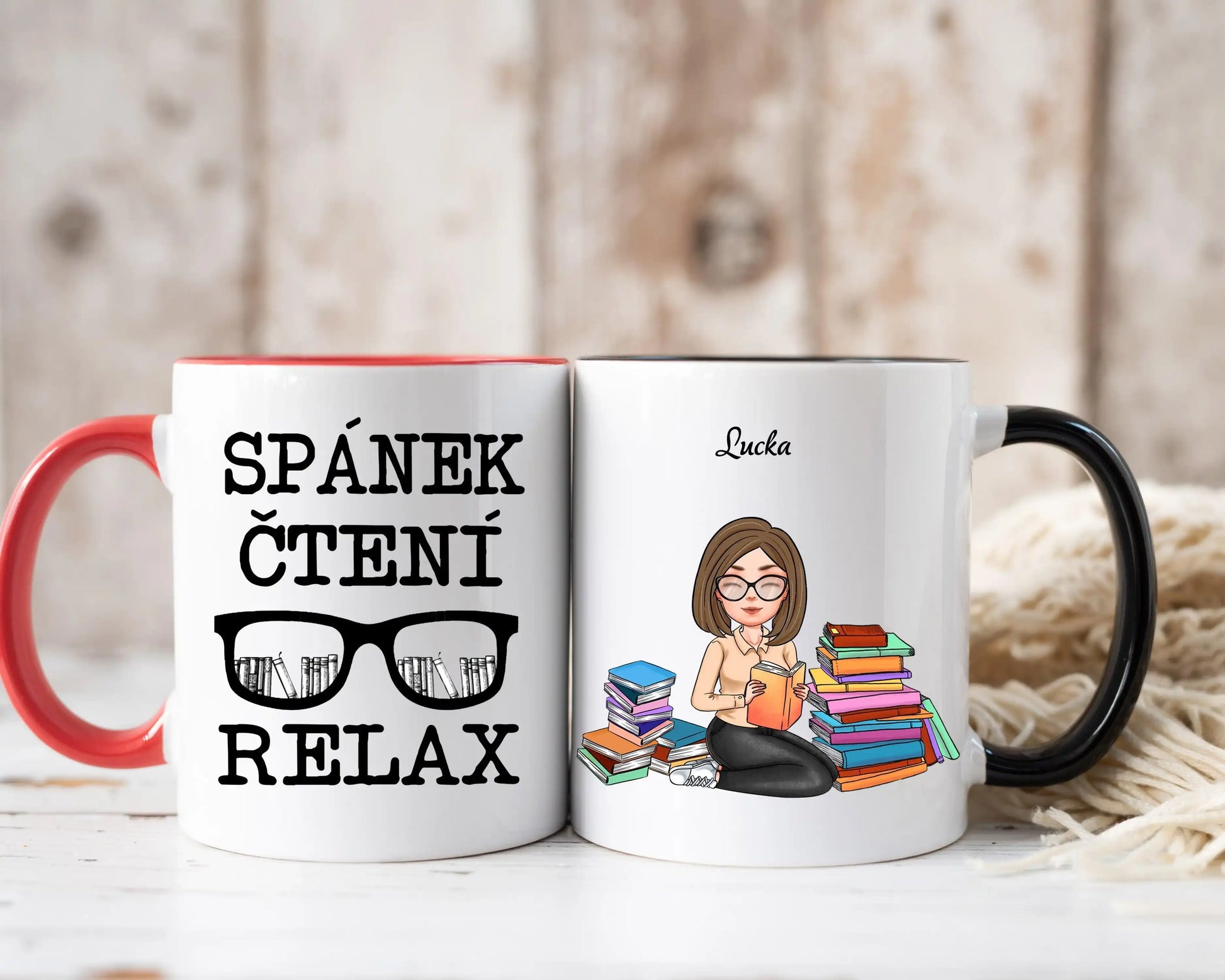 Hrnek - Miluji čtení 5. verze - Climo.cz