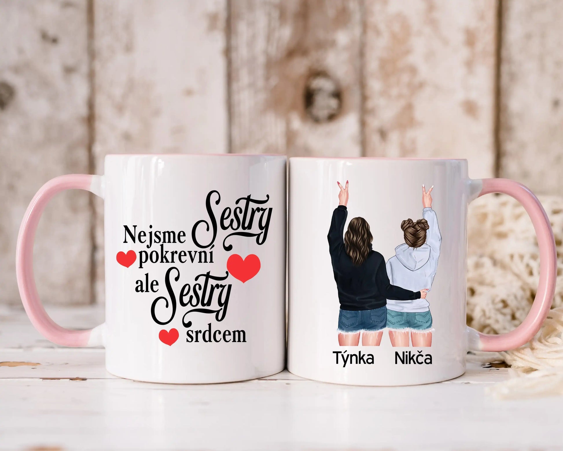 Hrnek - Nejlepší kamarádka 4. verze - Nejsme pokrevní SESTRY, ale SESTRY srdcem - Climo.cz